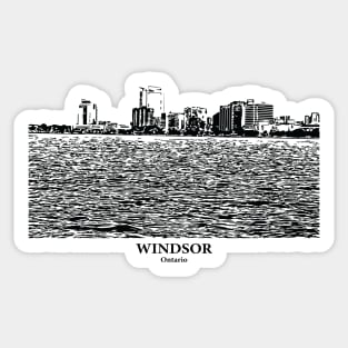 Windsor - Ontario Sticker